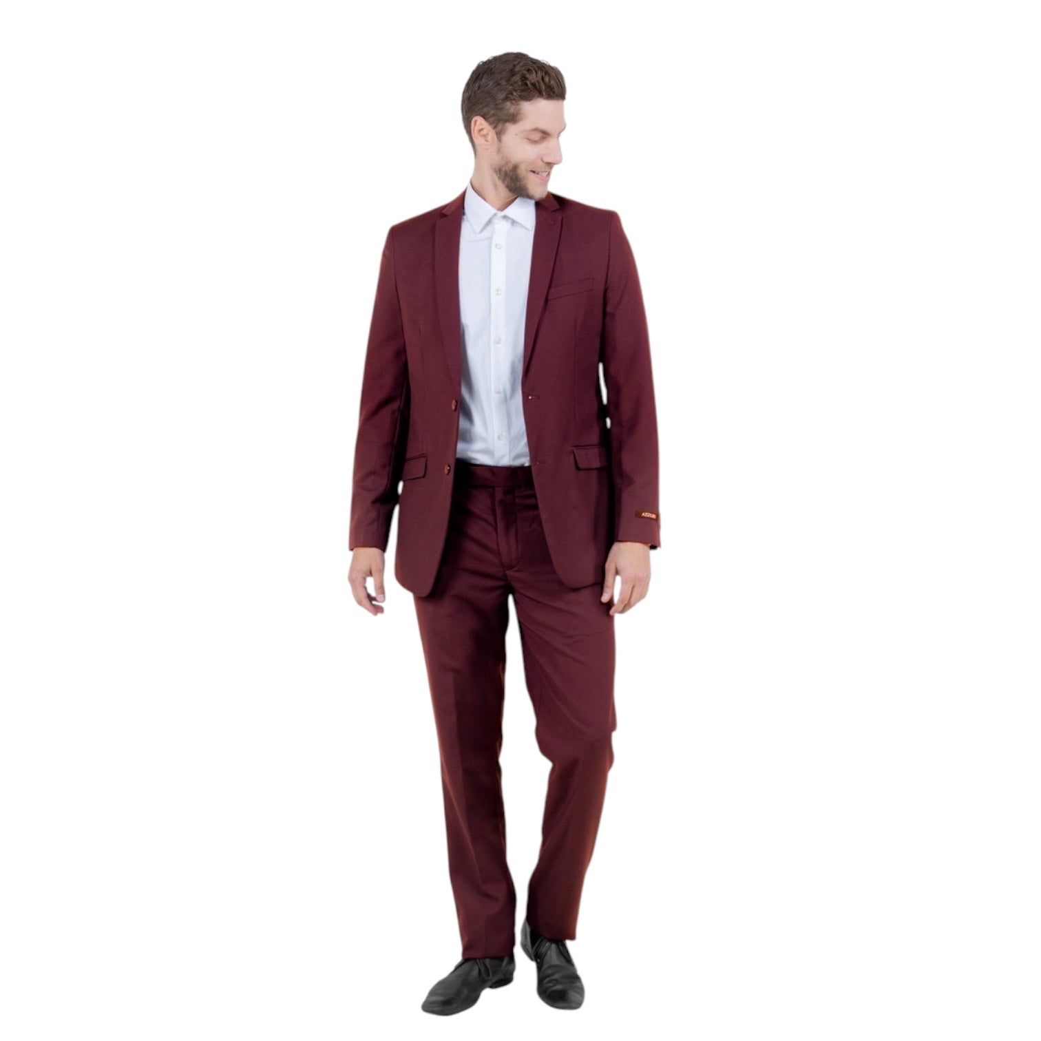 AZZURO: 3PC. SOLID HYBRID SUIT M231H-04